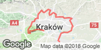 Track GPS Szlak Twierdzy Kraków (część północna)